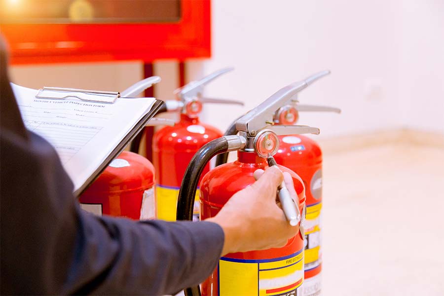 fire extinguishers